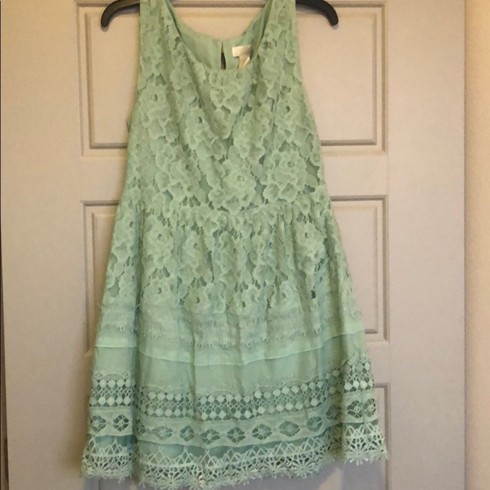 Light Green Dress